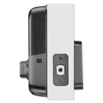 Yale ProSL Key Free Z-Wave Plus Push Button Deadbolt, Gen5, Black Suede